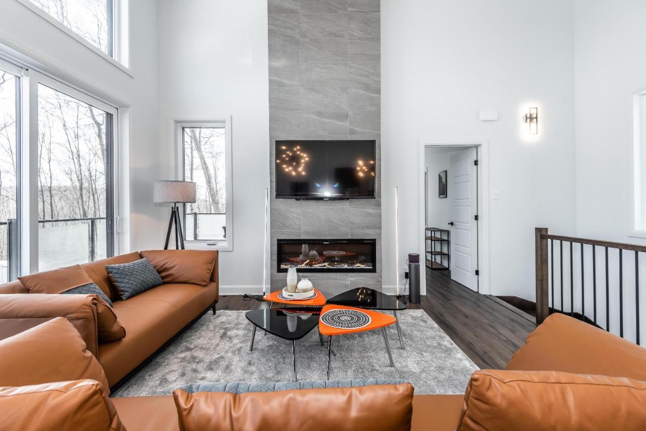 Luxurious Villa Tremblant 4 Bdrs W Hot Tub B5 La Conception Bagian luar foto